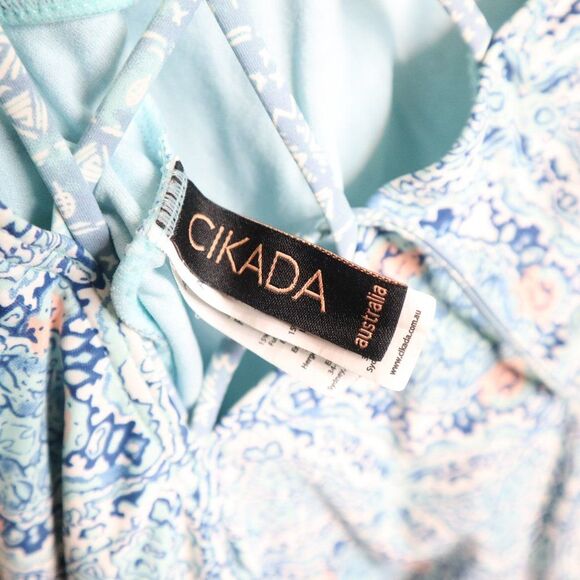 ASOS Cikada Boho Print Strappy One Piece - Picture 9 of 10